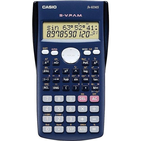 Casio FX-82MS 10+2 Hane Bilimsel Fonksiyonlu Hesap Makinesi